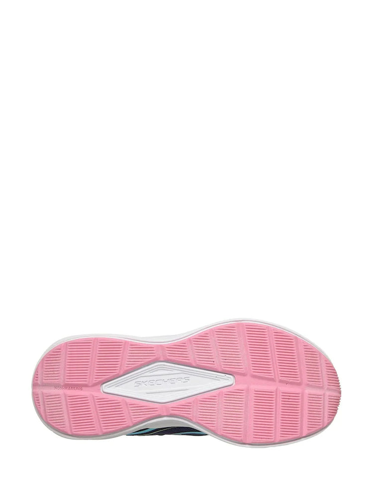 Girls Microspec Tread - Hyper Speed Trainers (Navy/Multi)