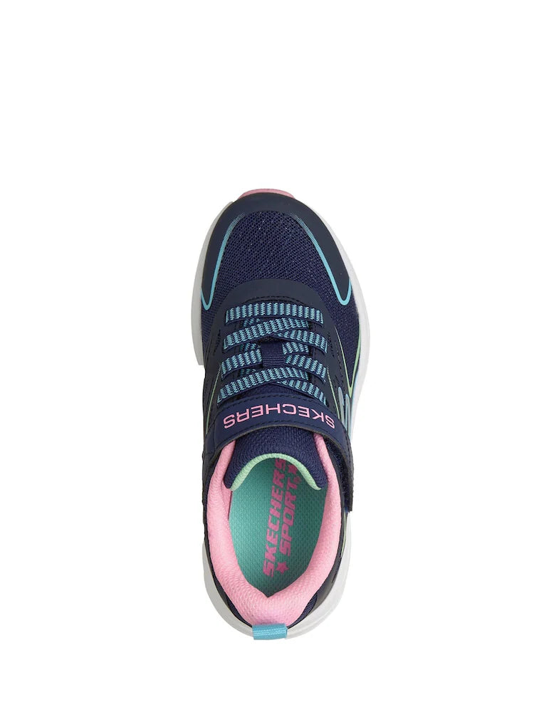 Girls Microspec Tread - Hyper Speed Trainers (Navy/Multi)