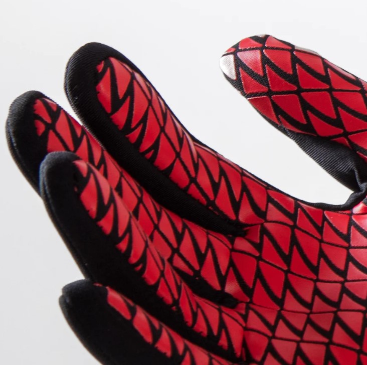 Neoprene Swim Gloves (Black/Red)