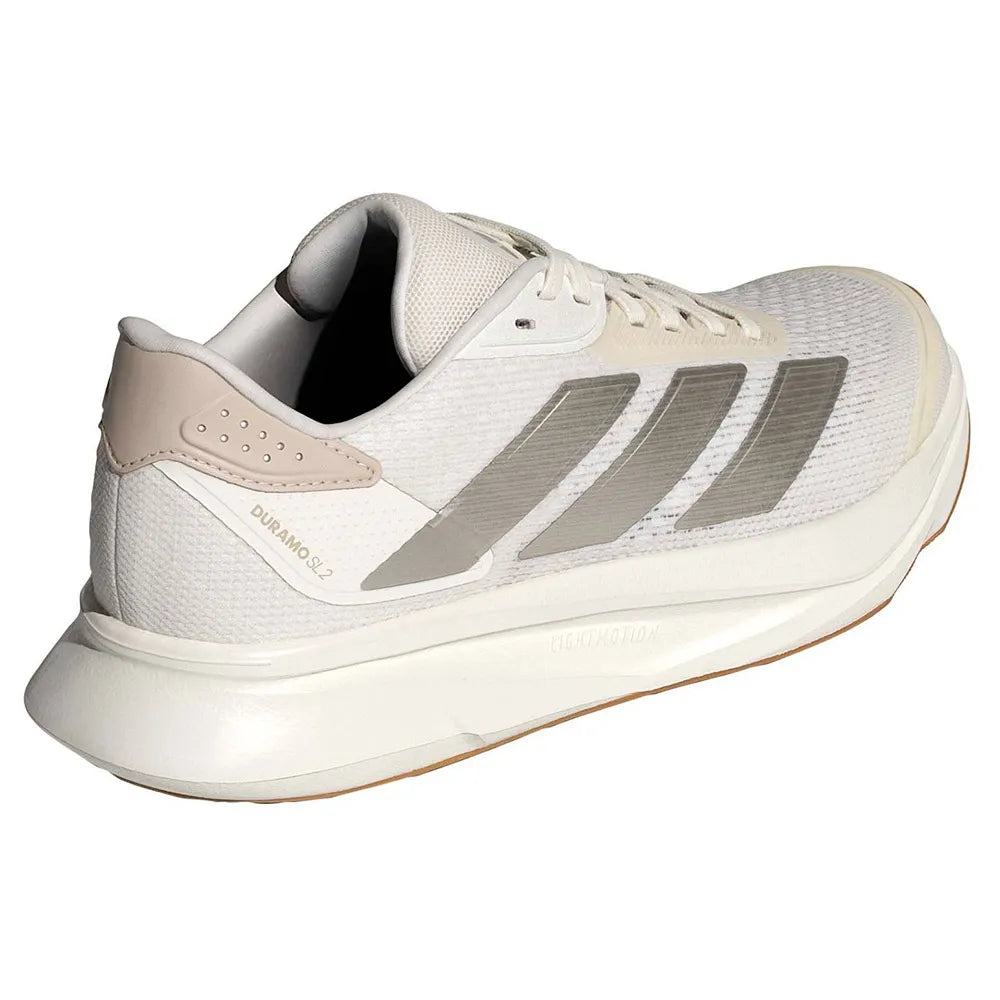 Duramo SL 2 Running Shoe (Off White/Metallic Gold)