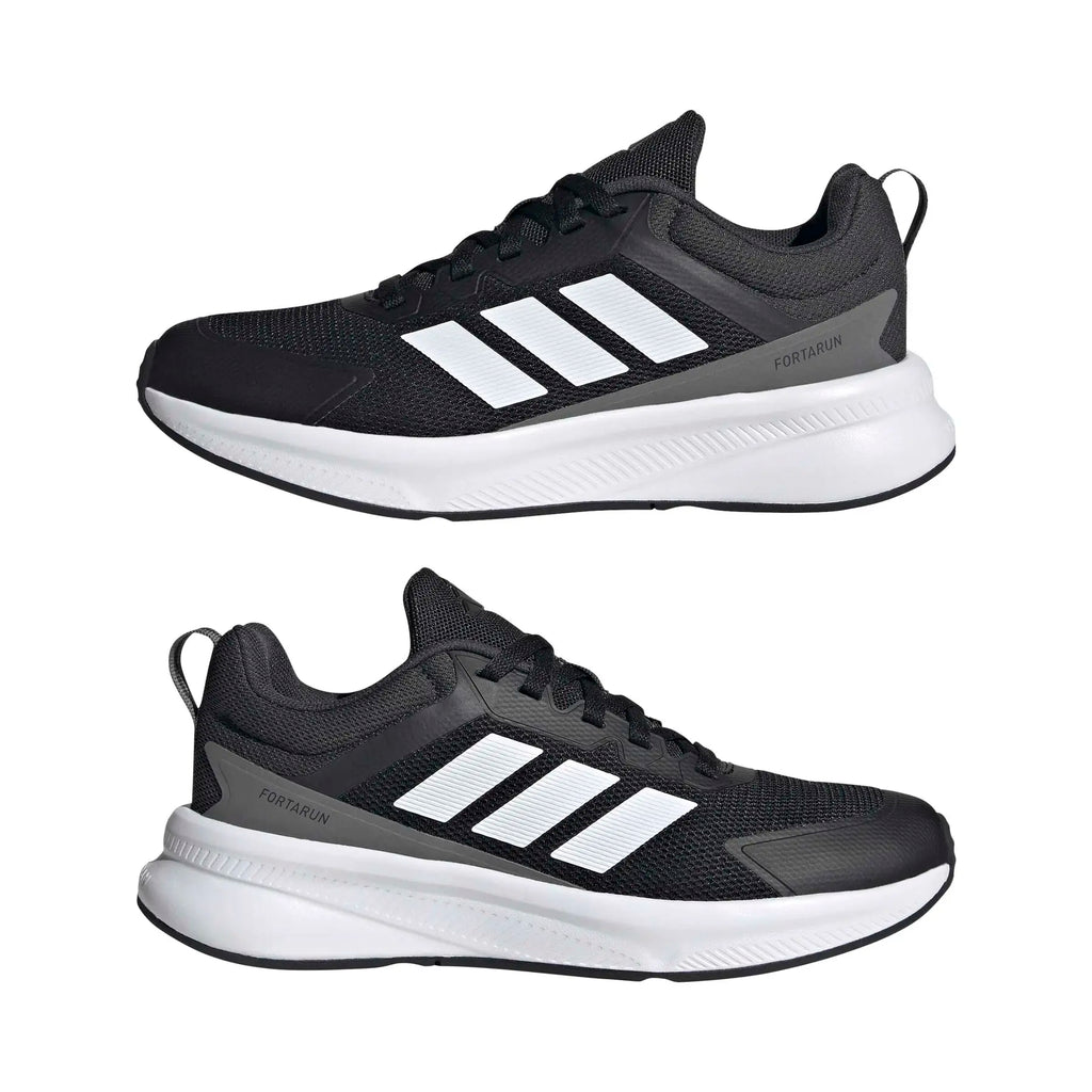 Youth Fortarun 4.0 Trainers (Black/White)