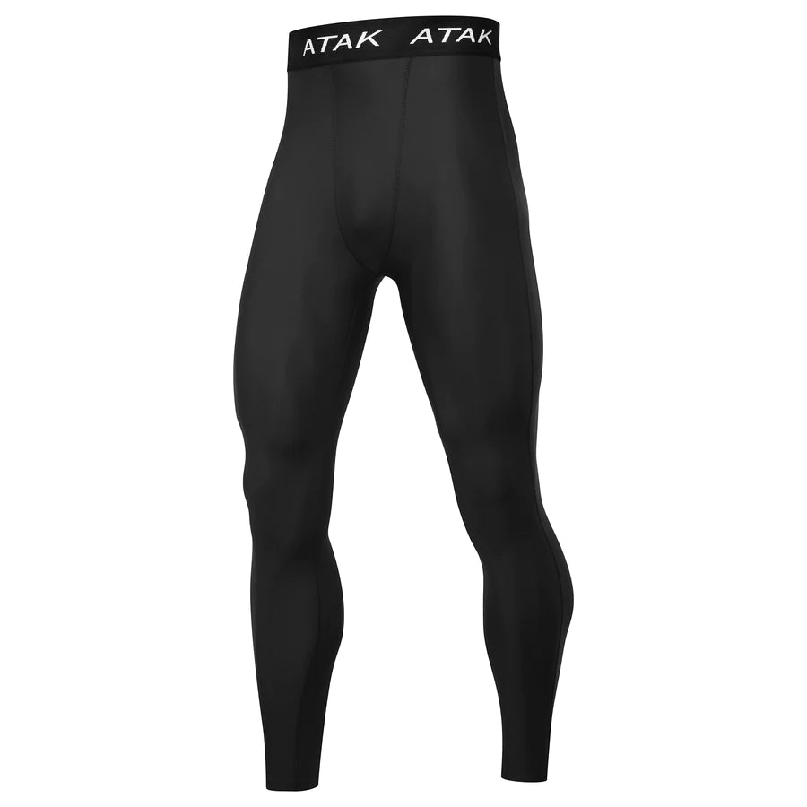 Compression Active + Recovery Mens Tights (Black)