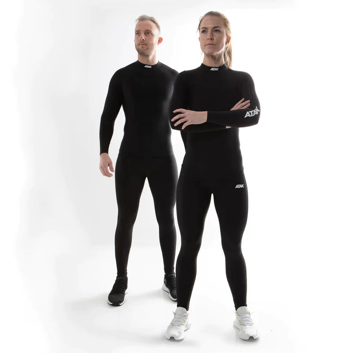 Compression Active + Recovery Tights Youth (Black)