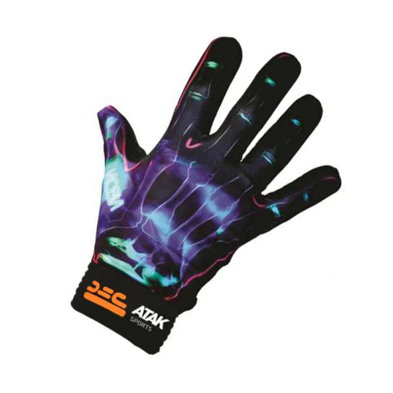 Neon Football Gloves (Neon/Black)