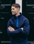 Unisex Half Zip Polar Fleece (Twilight Navy)