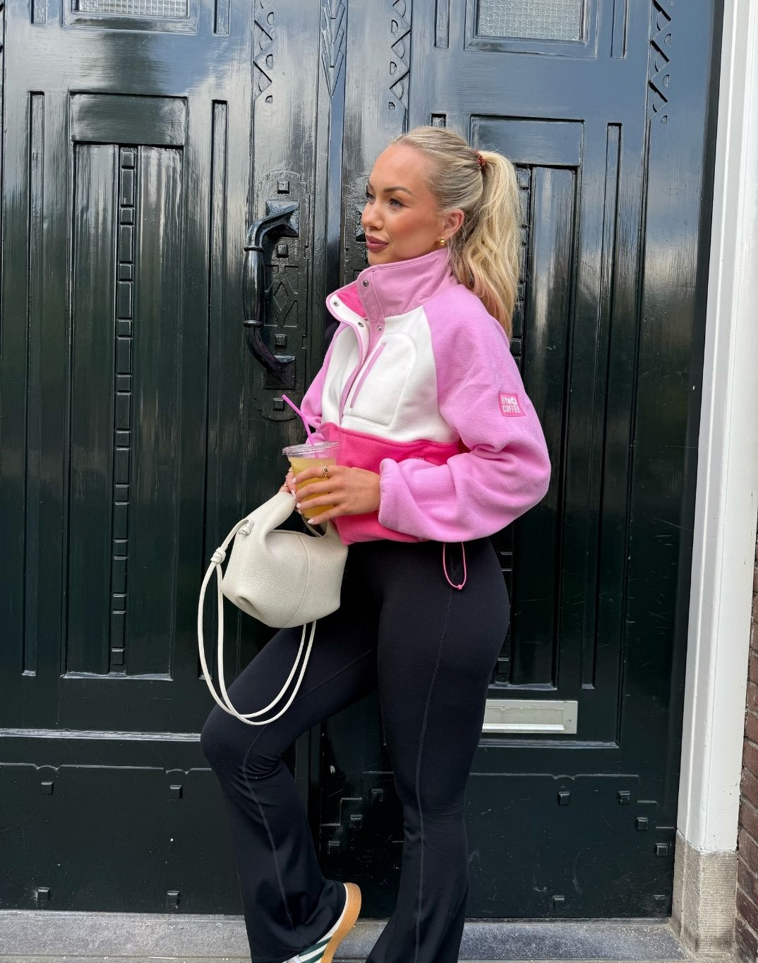 Snap Polar Fleece (Cotton Candy)
