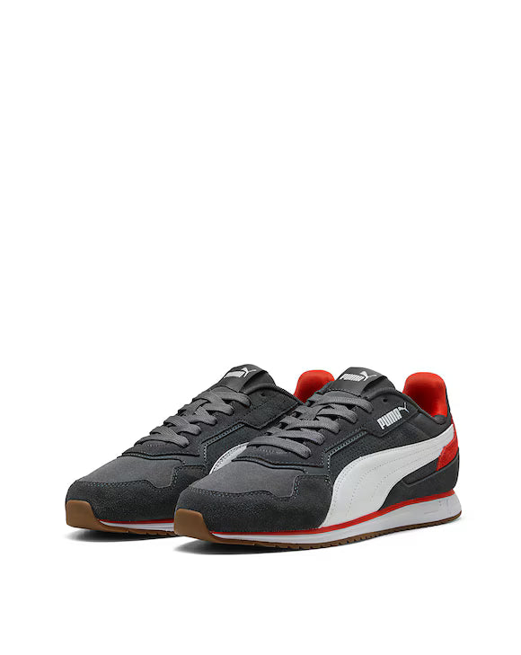 Mens St Miler Trainers (Grey/Orange)