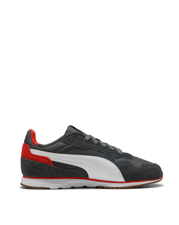 Mens St Miler Trainers (Grey/Orange)