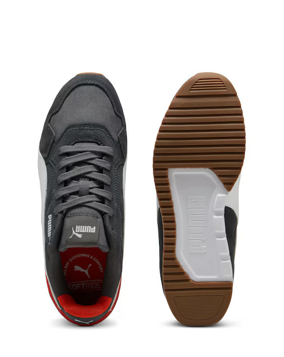 Mens St Miler Trainers (Grey/Orange)