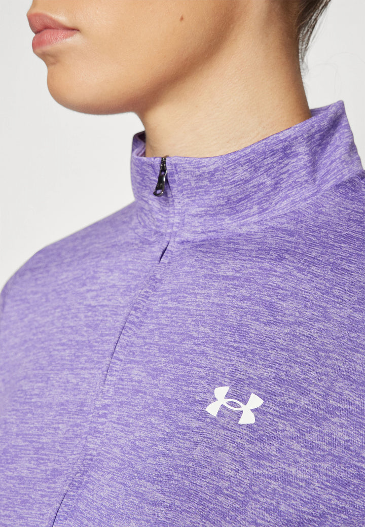 Womens Tech Twist 1/2 Zip (Purple)