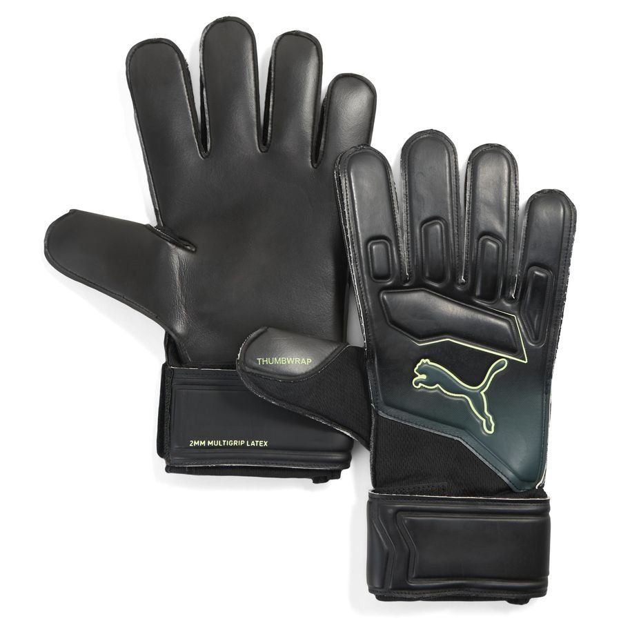 PUMA ULTRA Play Goalkeeper Gloves (Black/Fizzy Green)