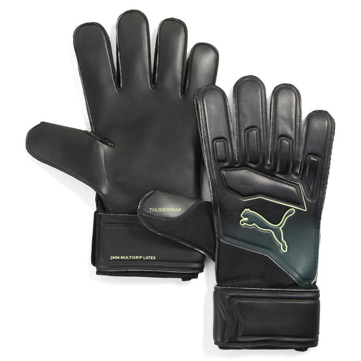 PUMA ULTRA Play Goalkeeper Gloves (Black/Fizzy Green)
