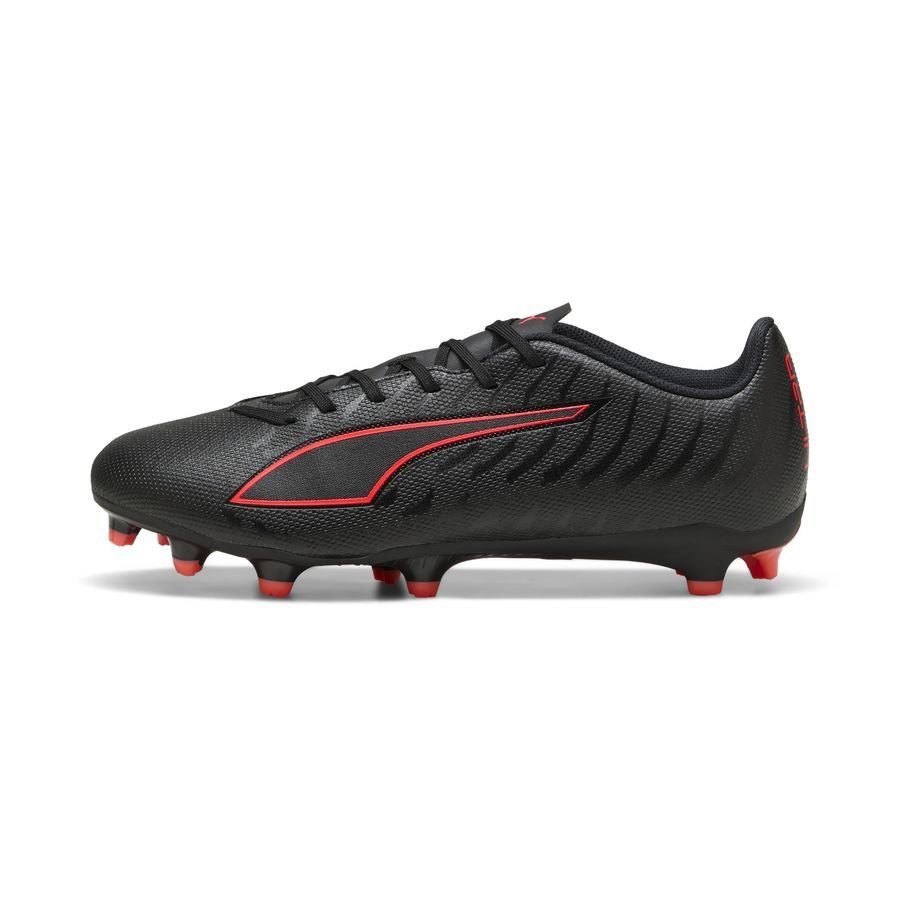 Adults Ultra 6 Play FGAG Football Boots (Black/Red)