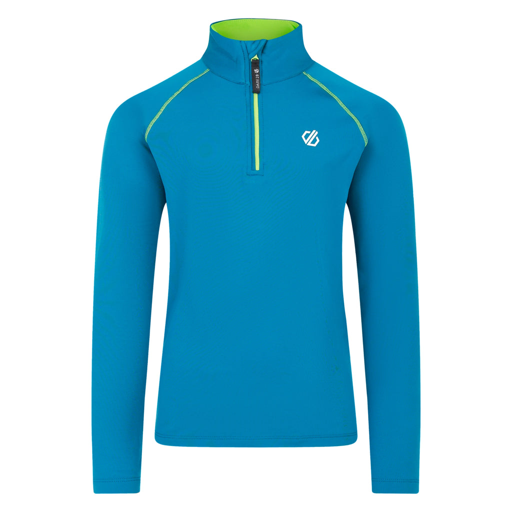Boys Consist II Recycled Core Stetch Half Zip (King Fish Blue)