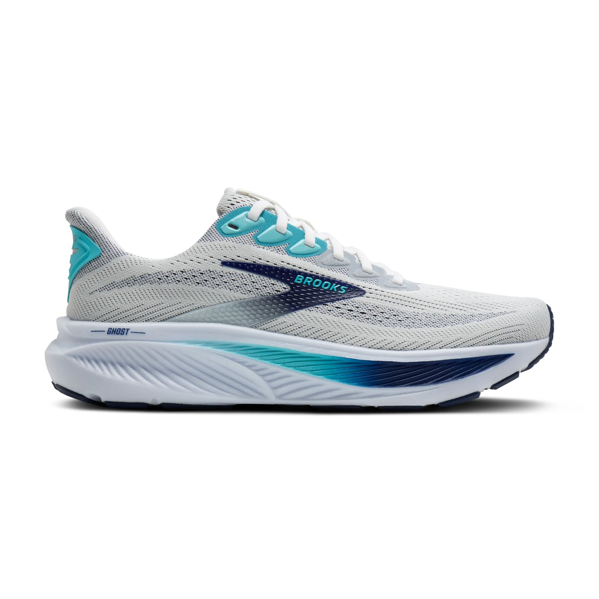 Mens Ghost 17 (White/Beacon Blue/Ipanema)