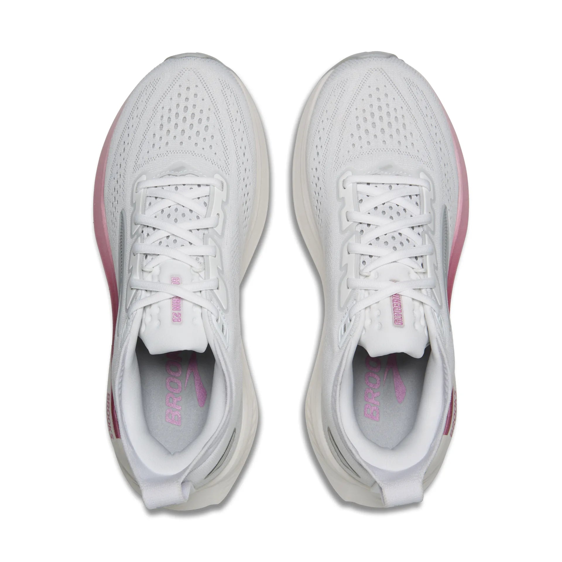 Womens Glycerin 23 (White/Harbor Mist/Metallic)