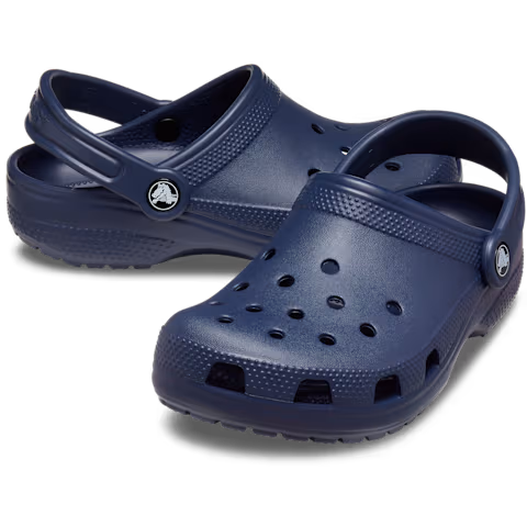 Kids Classic Crocs (Navy)