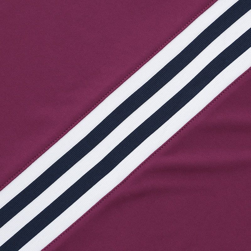Kids Galway Dromore T-Shirt (Maroon/Marine/White)