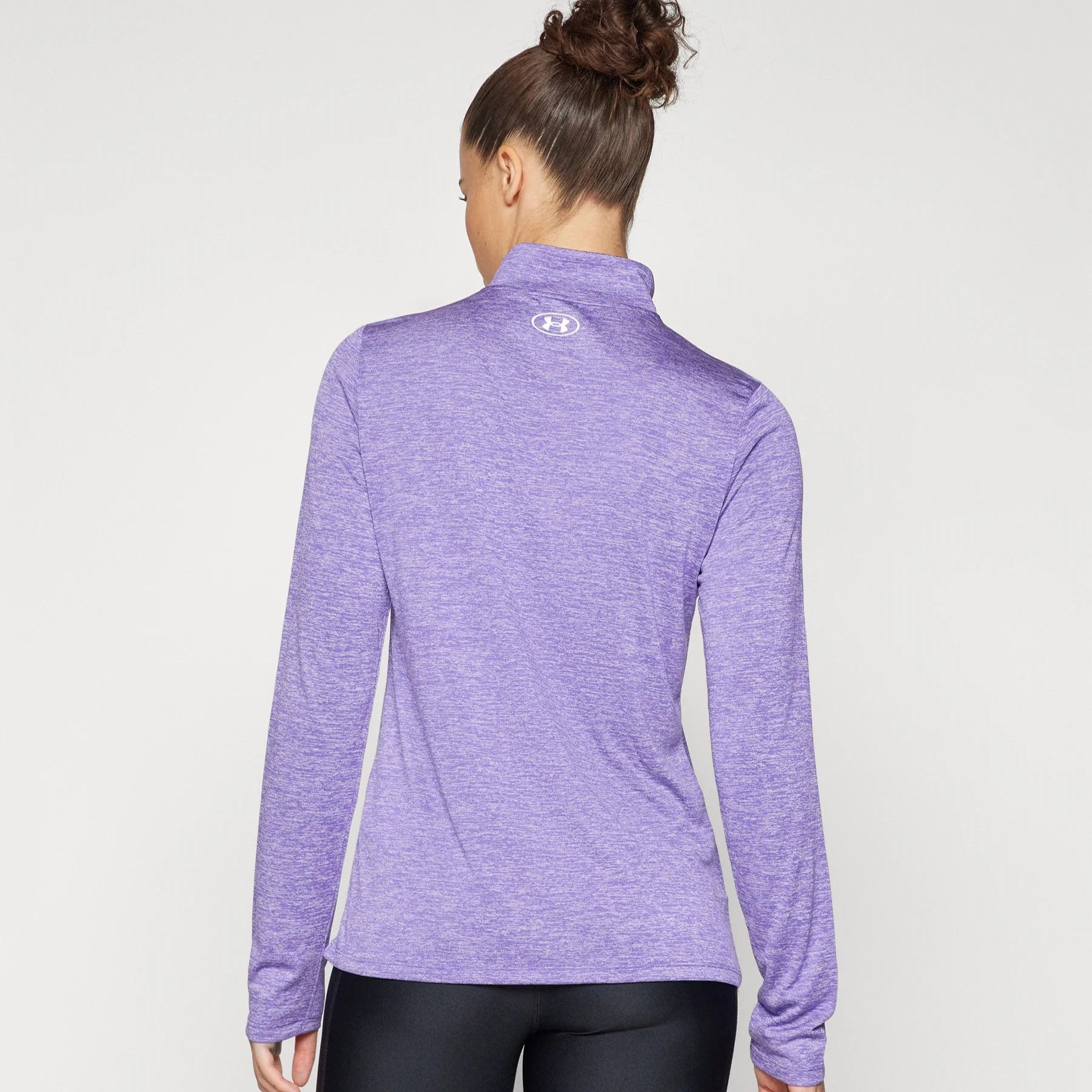 Womens Tech Twist 1/2 Zip (Purple)