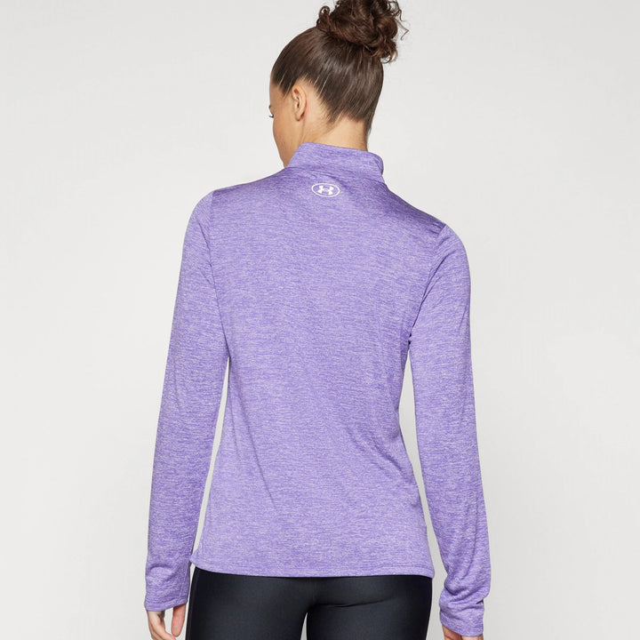 Womens Tech Twist 1/2 Zip (Purple)