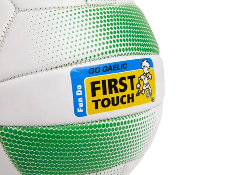 Atak First Touch Gaelic Football (Green/White)