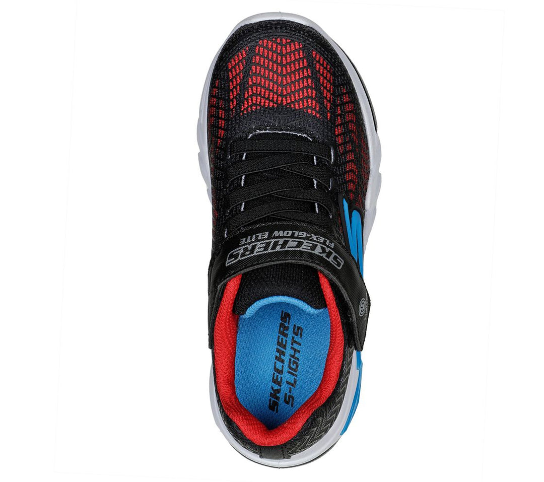 Boys Flex Glow Elite (Black/Blue/Red)