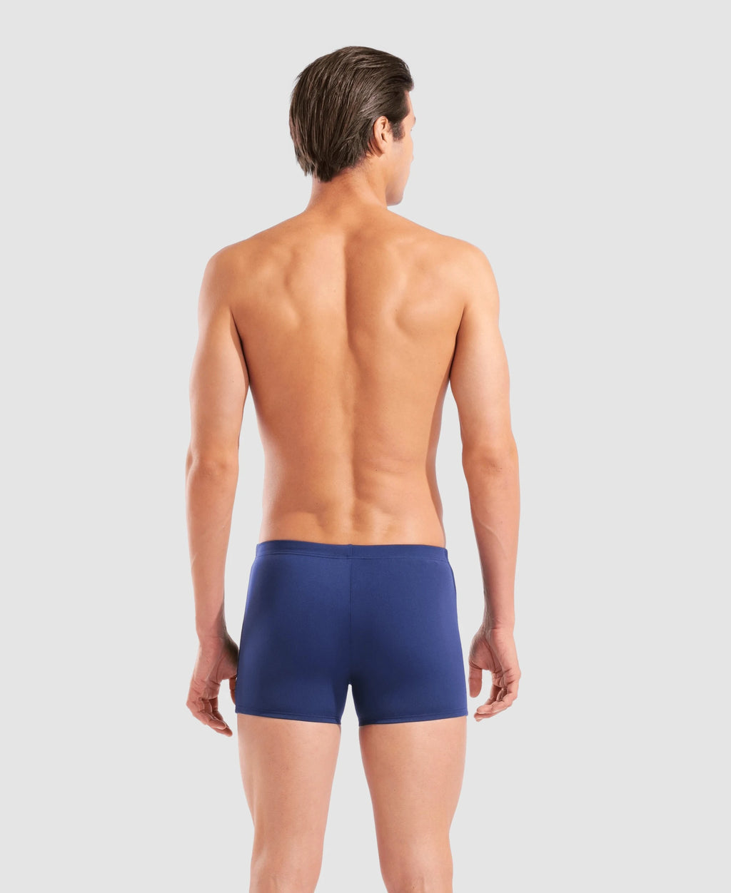 Men's Swim Short Arena Graphic (Navy/White)