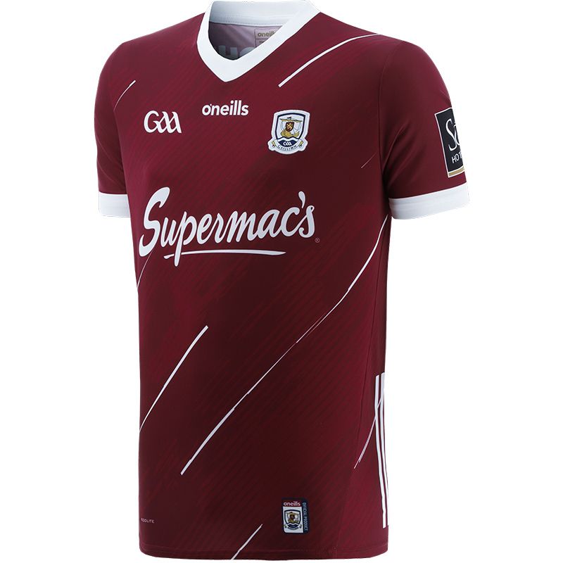 Galway GAA Kids 2024 Official Home Jersey (Maroon/White)