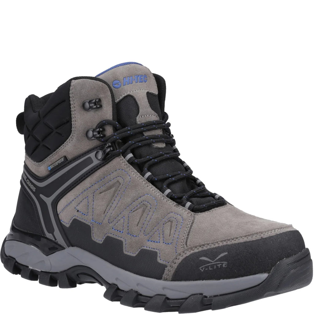 Mens V-Lite Explorer WP Hiking Boots (Grey)