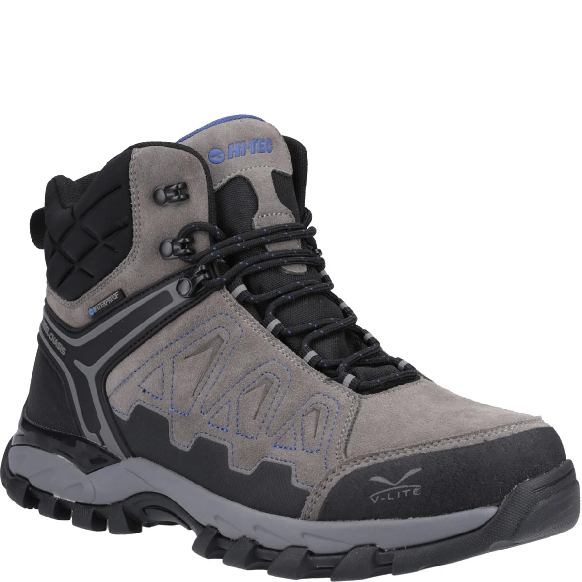 Mens V-Lite Explorer WP Hiking Boots (Grey)