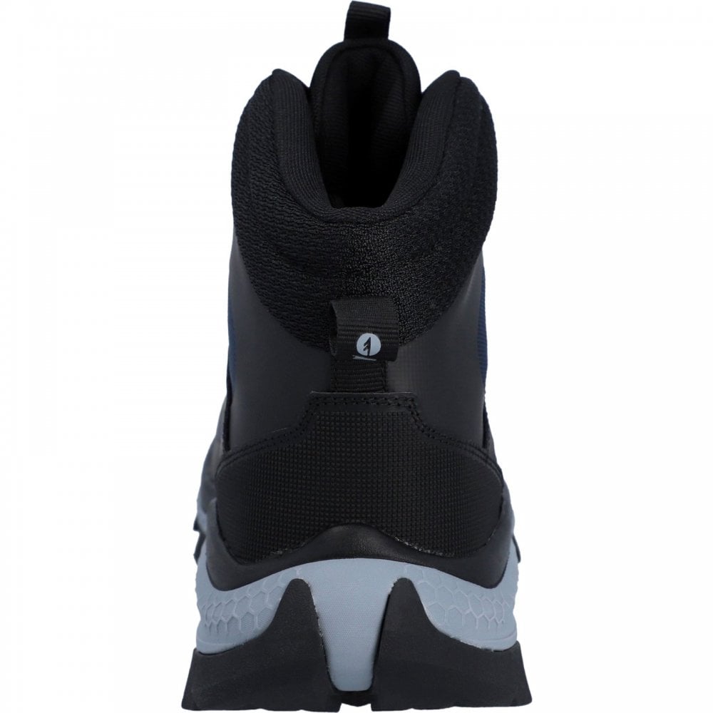 Mens Infuse Mid Hiking Boots (Black/Spellbound/Acid Lime)
