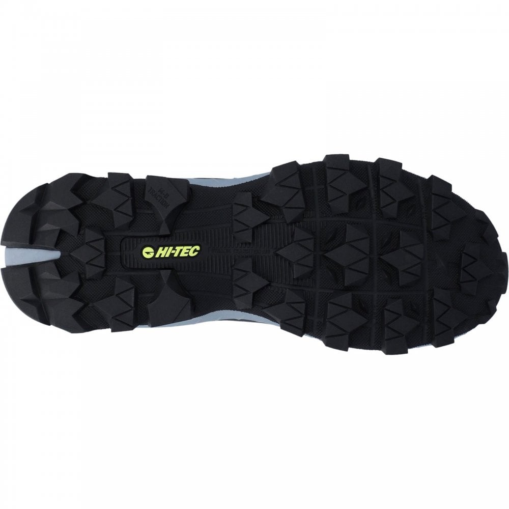 Mens Infuse Mid Hiking Boots (Black/Spellbound/Acid Lime)