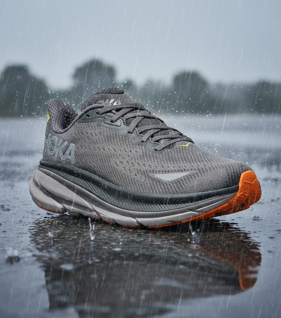 Mens Clifton 9 Gore-Tex (Asphalt Grey/Gravel)