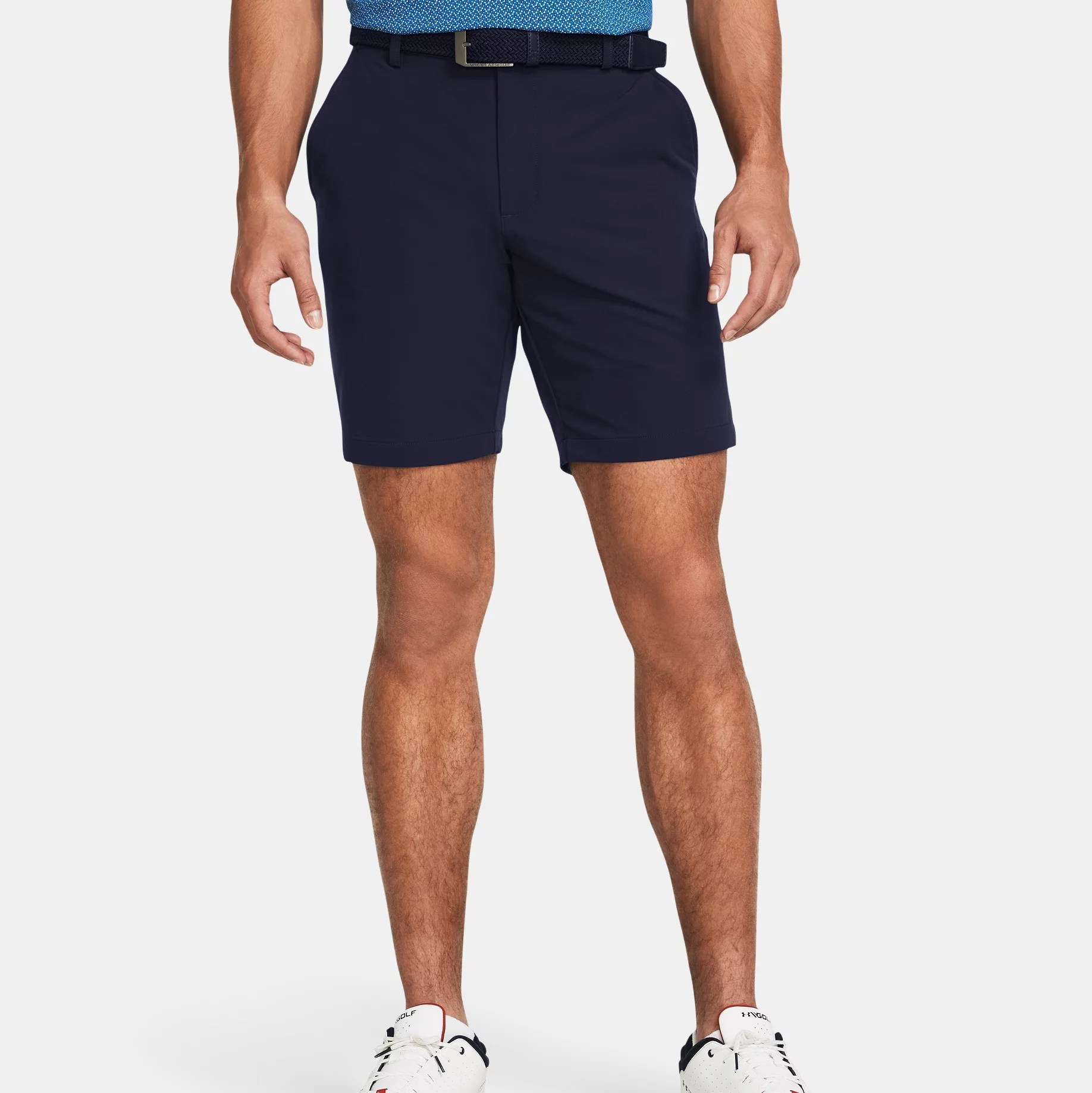 Mens Matchplay Tapered Shorts (Navy)