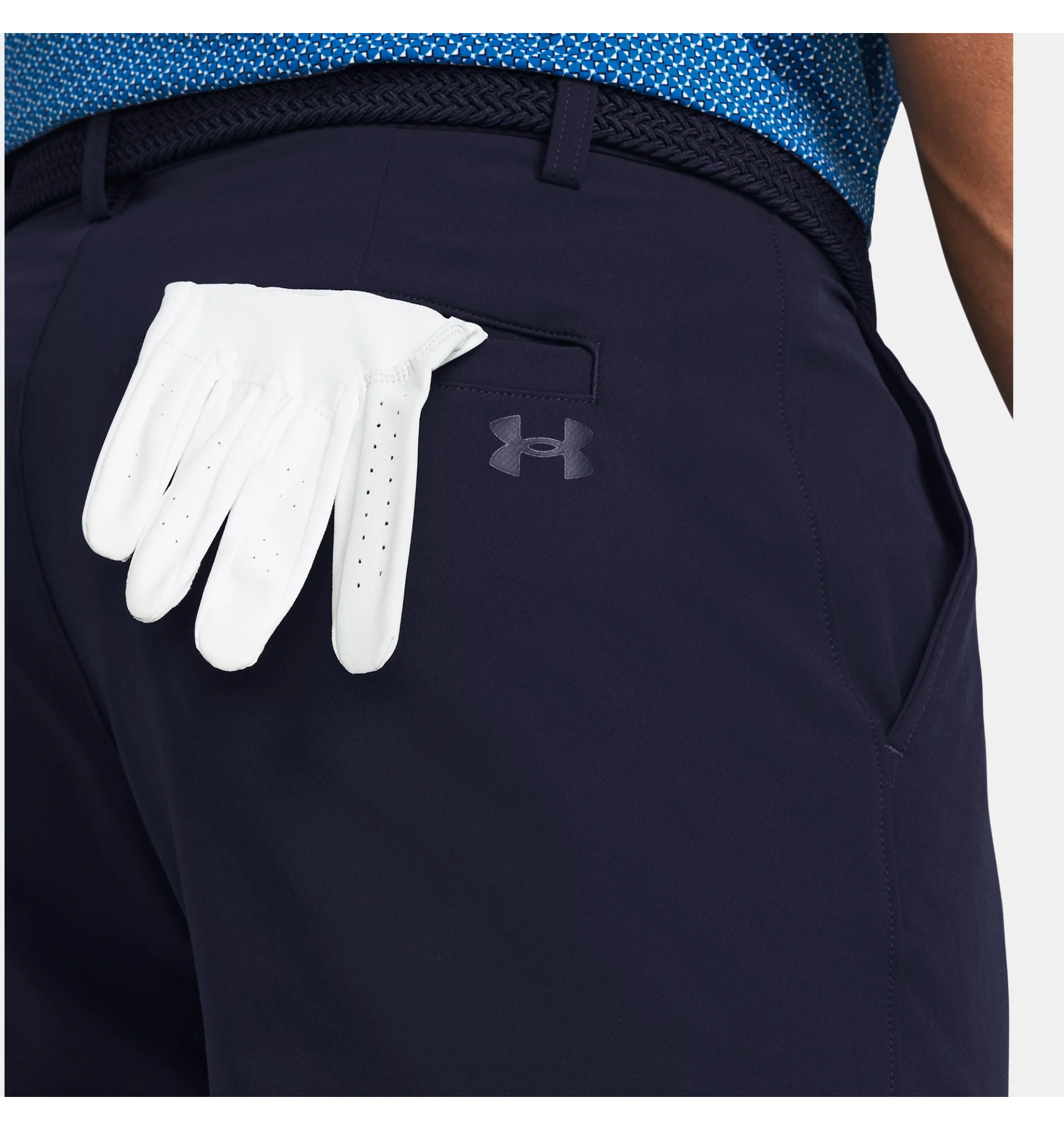 Mens Matchplay Tapered Shorts (Navy)