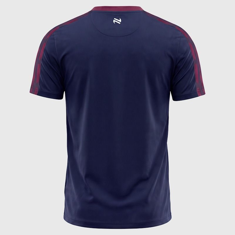 Kids Galway Imperium T-Shirt (Marine/Maroon/White)