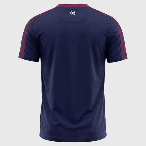 Adults Galway Imperium T-Shirt (Marine/Marooon/White)