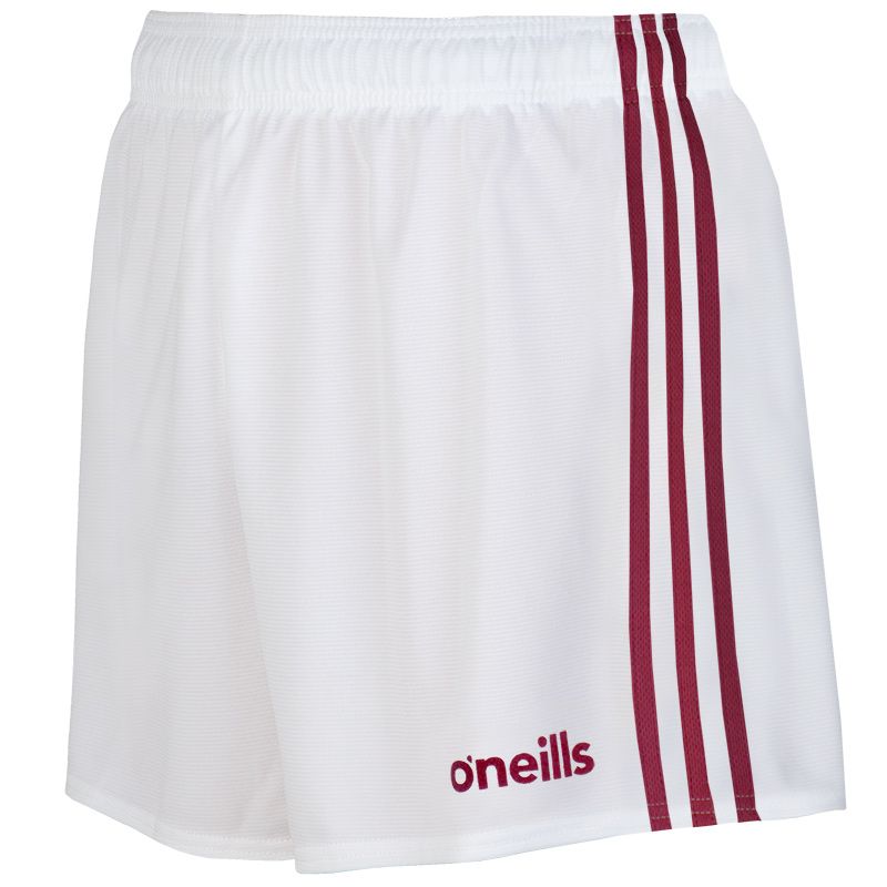 Mourne Gaelic Short (White/Maroon)