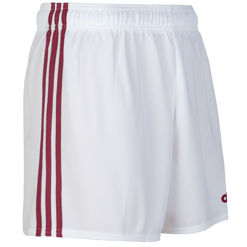 Mourne Gaelic Short (White/Maroon)