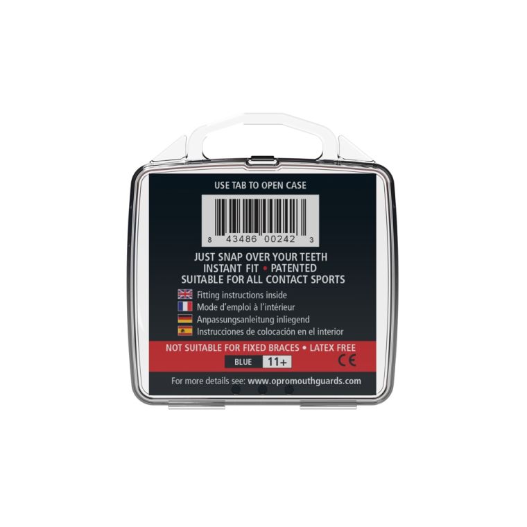 Snap-Fit Mouthguard (Blue)