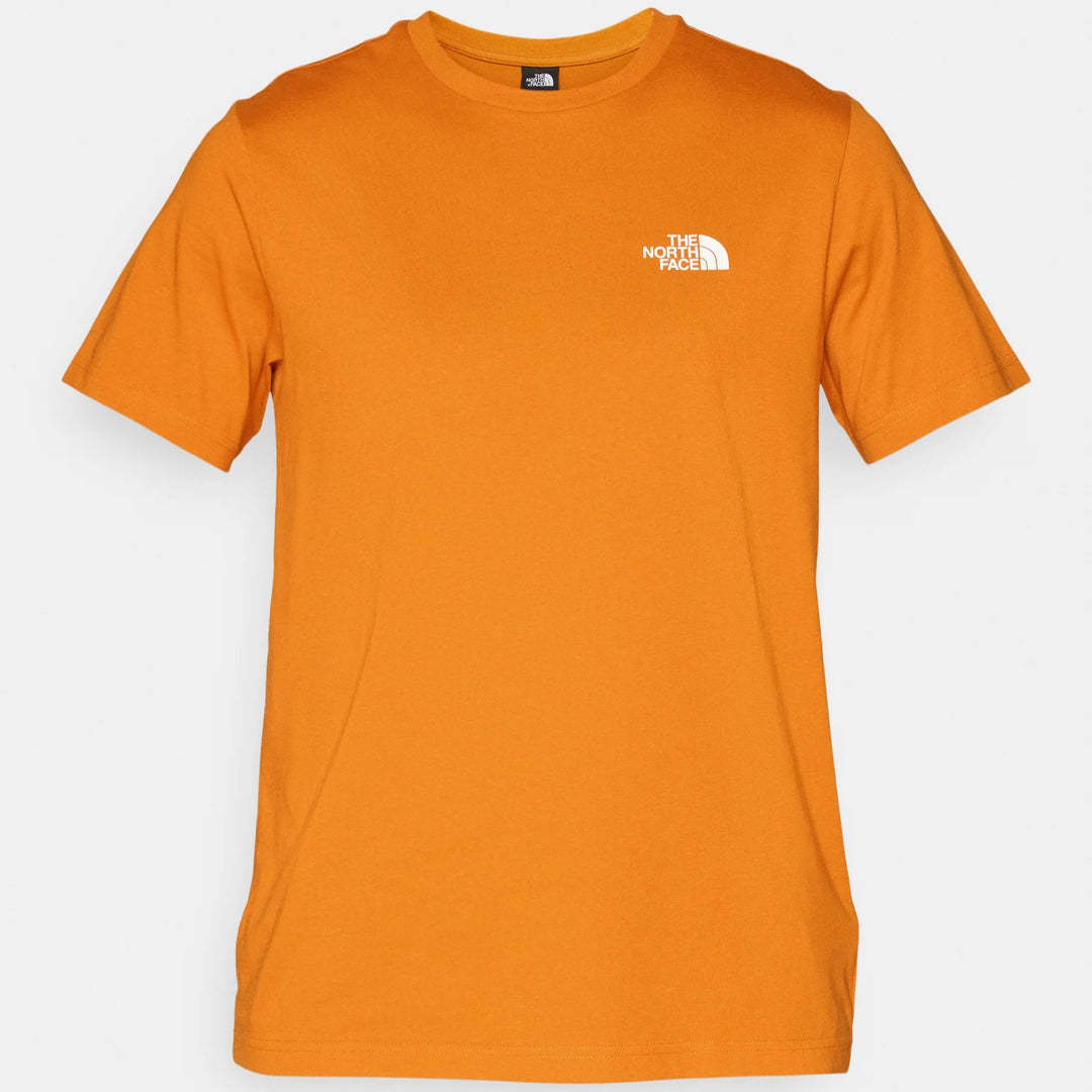 Mens Simple Dome Tee (Agate Orange)