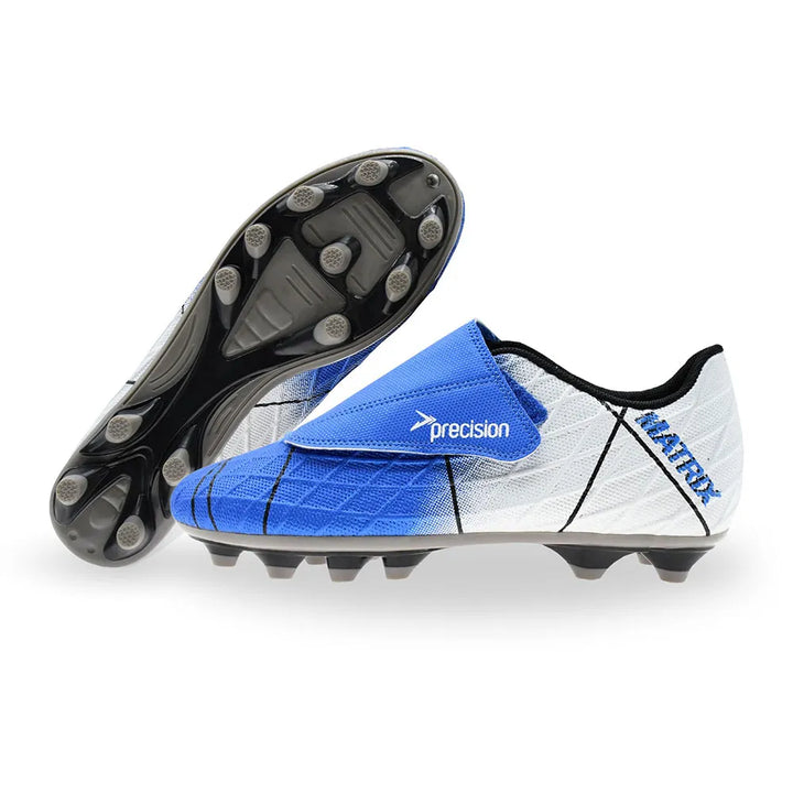 Matrix Junior Football Boots (Blue/Black/White)