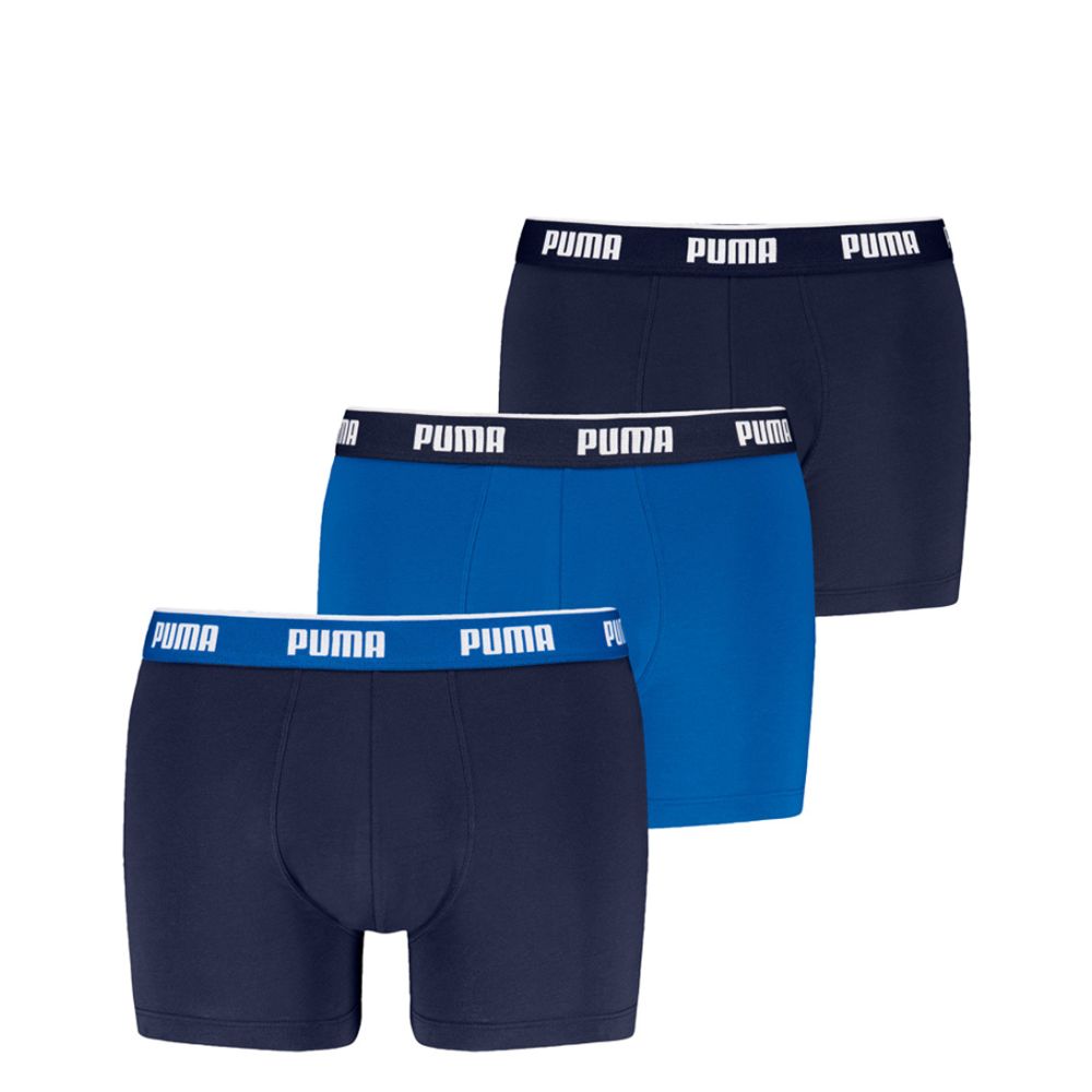 Puma Boxer 3 Pack (Blue Combo)