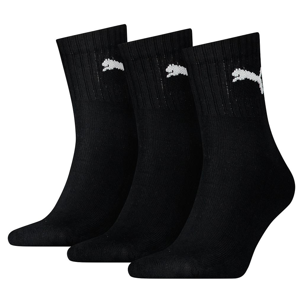 Crew Sock (Black/White)