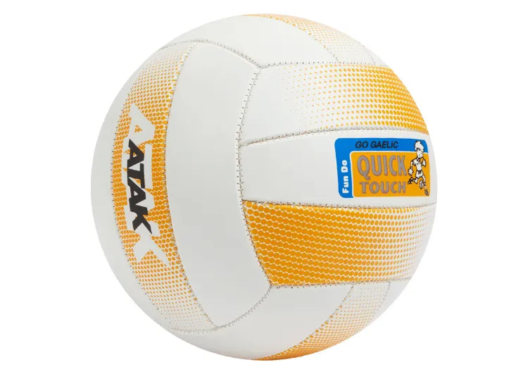 Atak Quick Touch Gaelic Football (Yellow/White)