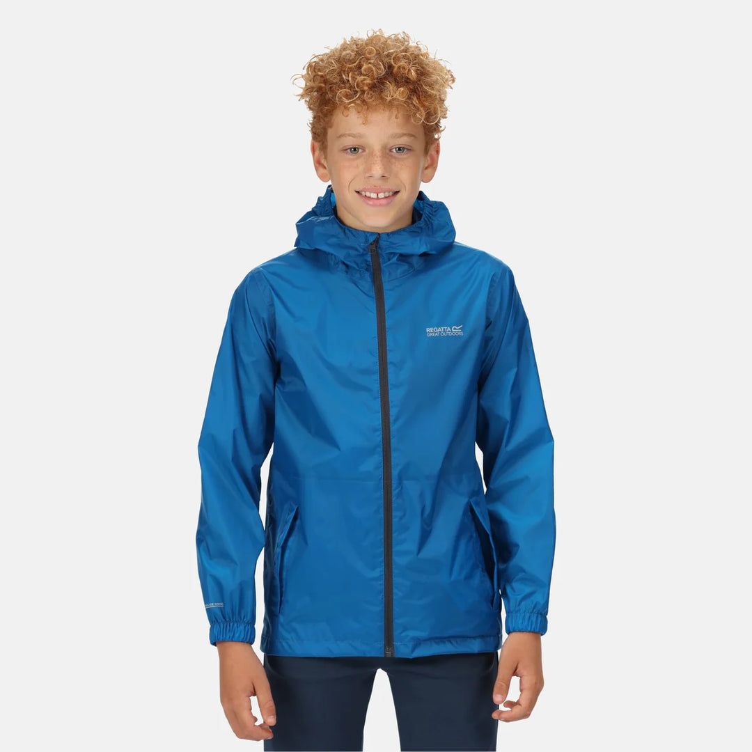 Kids Pack It Jacket (Blue)