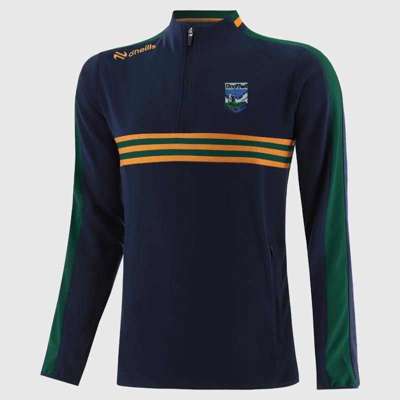 Renvyle Dromore Squad Half Zip (Marine/Bottle/Amber)
