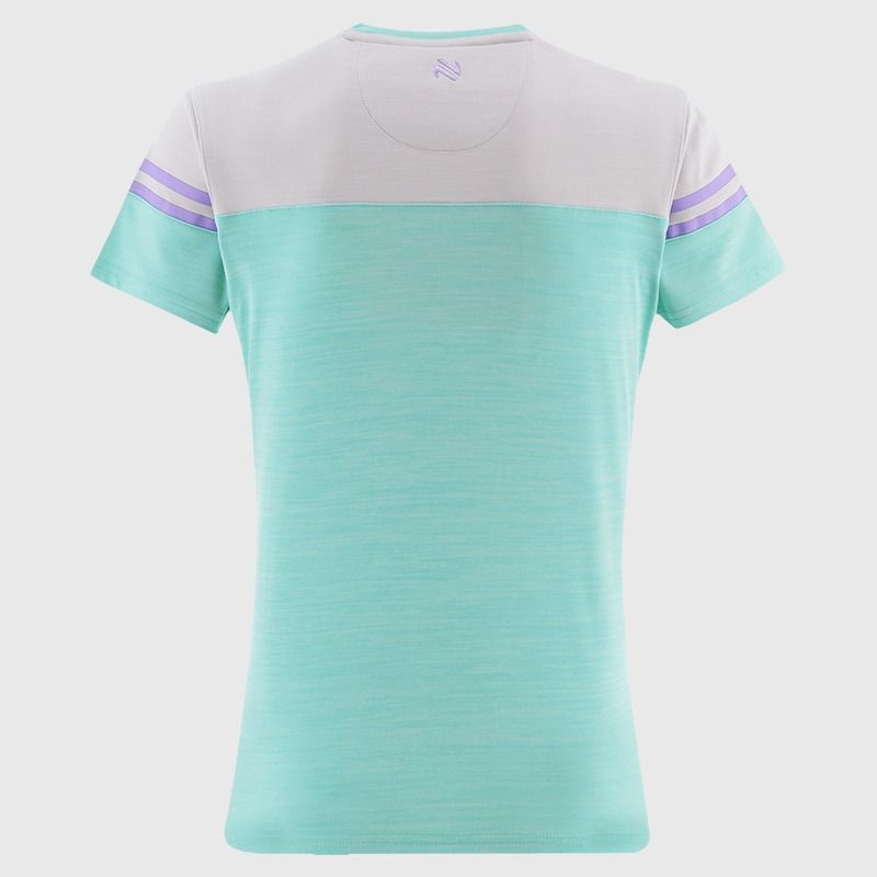 Kids Sedona Galway T-shirt (Green/White/Purple)