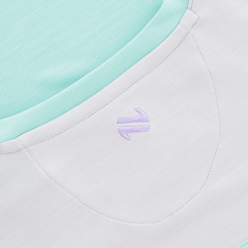 Kids Sedona Galway T-shirt (Green/White/Purple)