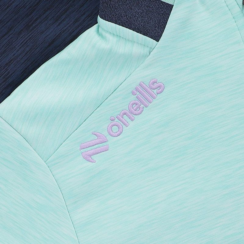 Kids Galway Sedona Half Zip Top (Marine/Green/Purple)